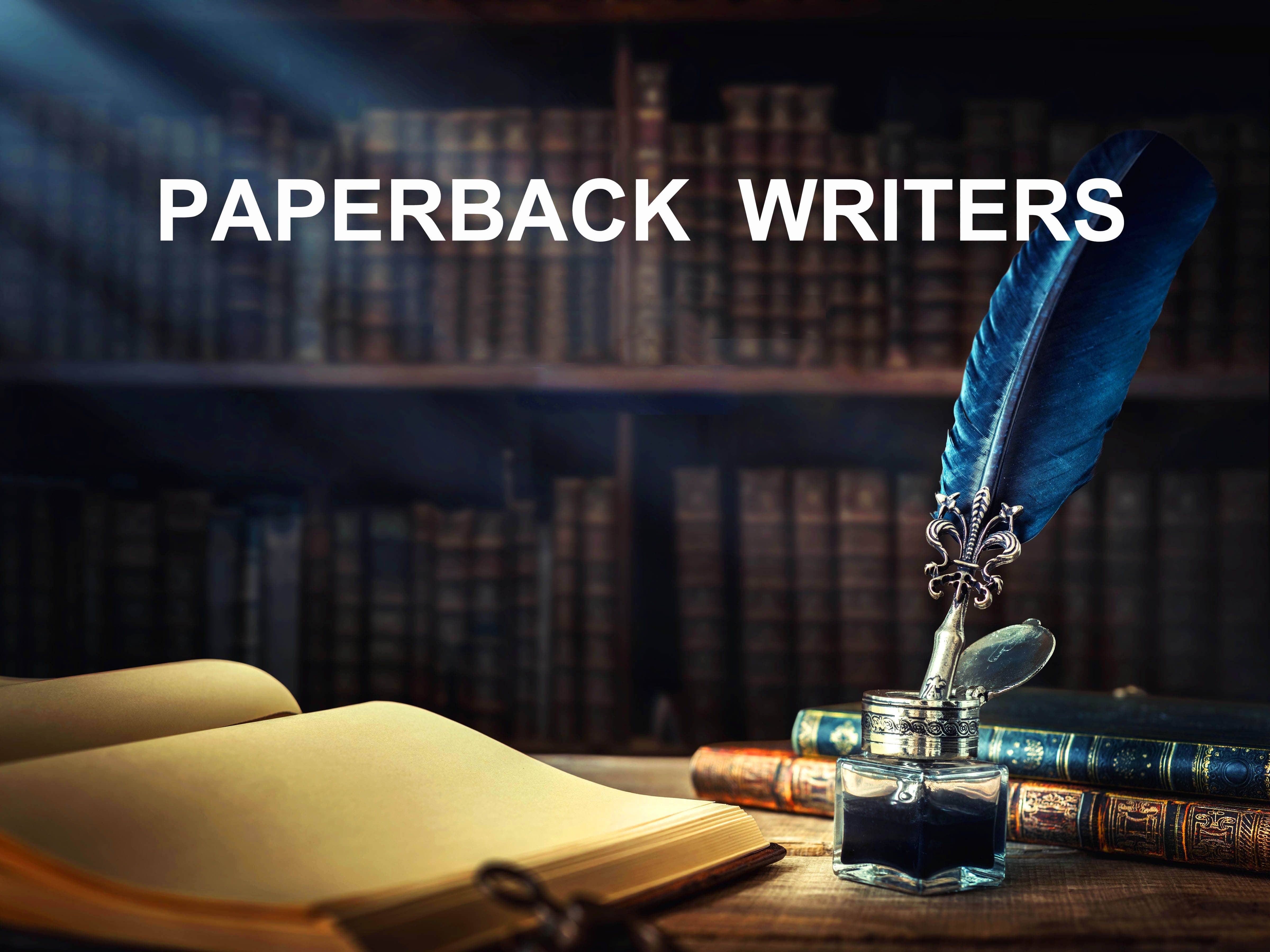 Paperback Writers Fictional Stories By Authors